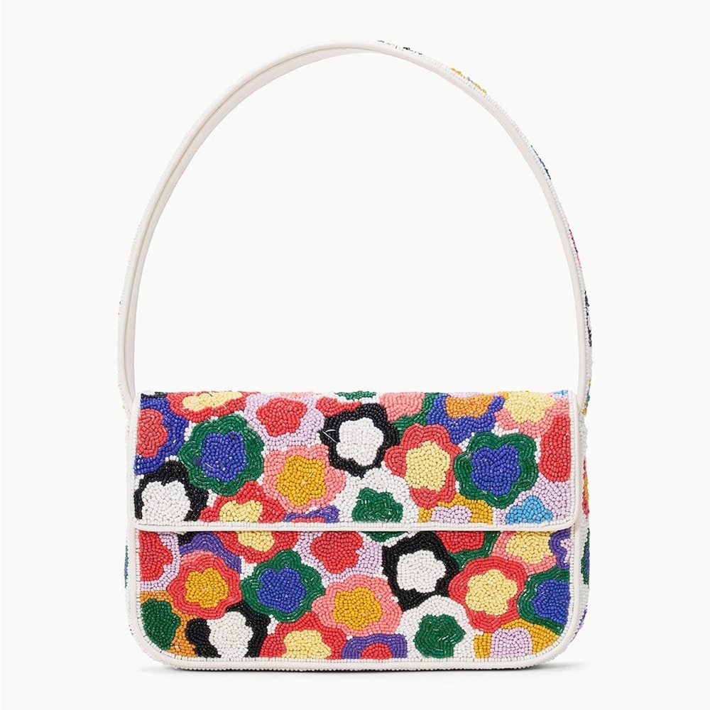 STAUD BEADED TOMMY BAG